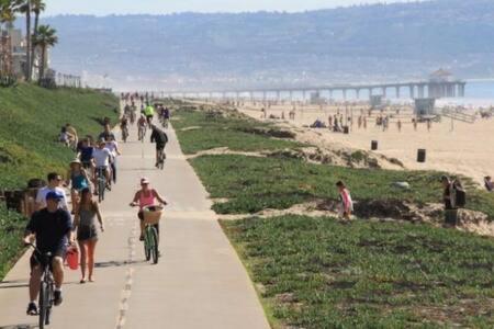 Amazing Ocean View - Luxury Manhattan Beach 1 Bedroom - Parking Exteriér fotografie